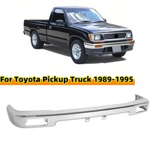 Chrome Front Bumper Face Bar For Toyota Pickup Truck 1989-1995 2wd