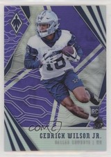 2018 Panini Phoenix Rookies Purple 44/149 Cedrick Wilson Jr #186 0c6