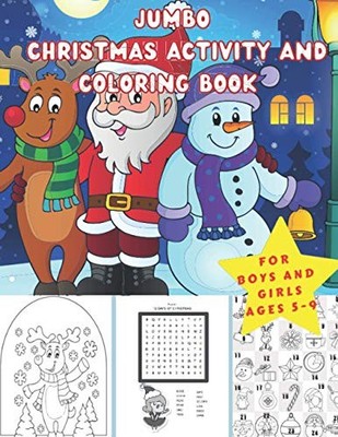 Jumbo Christmas Activity and Coloring B..., Evade Books