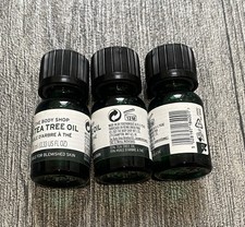 THE BODY SHOP..TEA TREE OIL RRP£13 10ML 15% PURE TEA TREE OIL FOR BLEMISHED SKIN