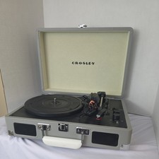 Crosley Cruiser Premier Vinyl Record Player with Speakers and Wireless Bluetooth