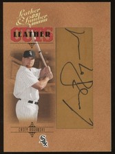 2005 Donruss Leather & Lumber Casey Rogowski Leather Cuts Auto Autograph /256