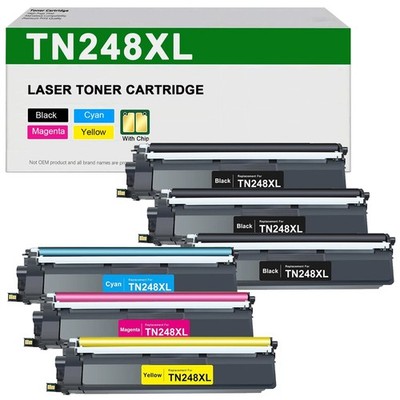 XXL Toner Compatible with Brother TN-248XL MFC-L3760CDW HL-L3240CDW HL-L3215CW