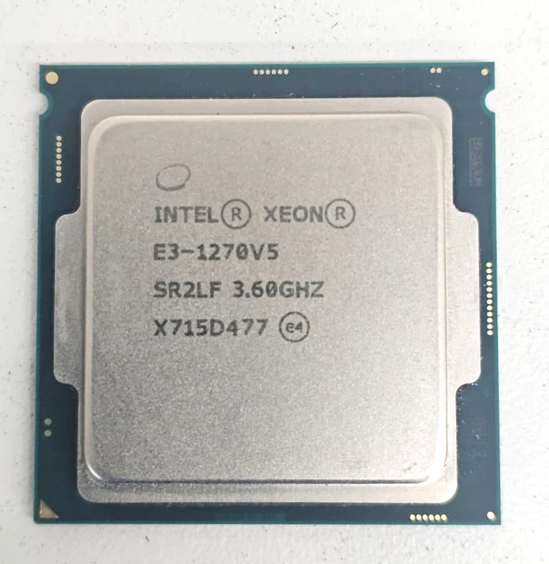 Intel Computer Intel Xeon E3-1270 V5 Processor Model Processors