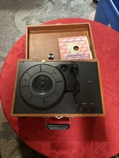 Crosley Model CR49-TA Portable Suitcase Turntable Record Player