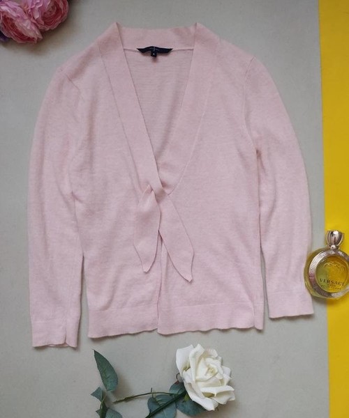 Women Jasper Conran Sweater Pink Angora 36 / S / #9J05