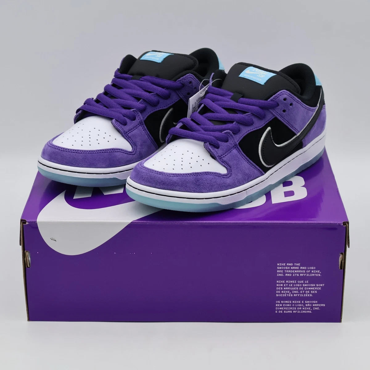 Preços baixos em Nike Dunk Low Purple/White | eBay