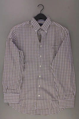 ✅ Chemisier homme à carreaux marron en coton taille 52, L ✅ - Photo 1/4
