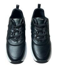 NEW DKNY Decorah Black Athletic Chunky Sole Shoes Womens Sneaker Size 10