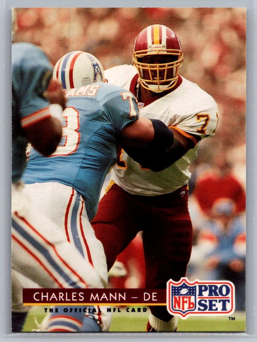 1992 Pro Set #81 Charles Mann