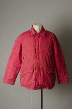 VTG 50s ALL DOWN FILLED Comfy down Jacket Size Small CROWN Zipper