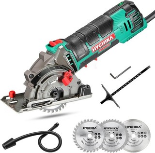 NEW HYCHIKA ‎M1Y DU05 85 500W Mini Circular Saw In Green Z03