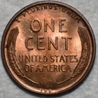 Brilliant Uncirculated 1909-P VDB Lincoln Cent, Frosty & Predominantly Red.