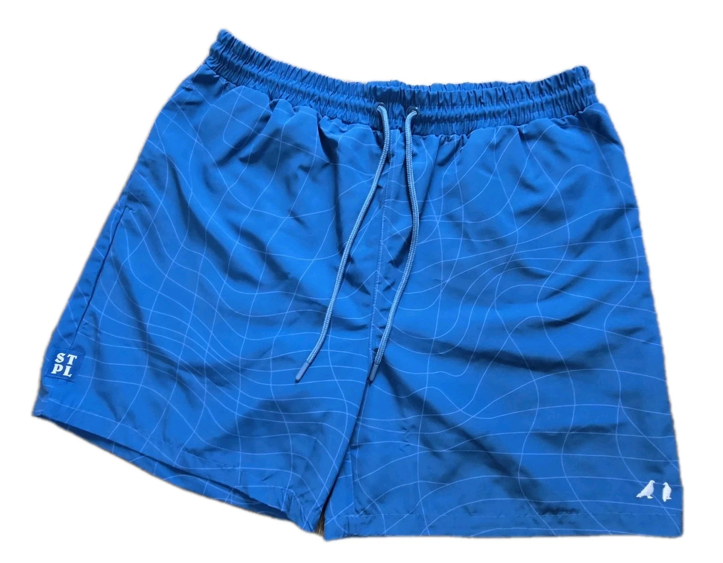 2 XL SHORTS STAPLES BLUE