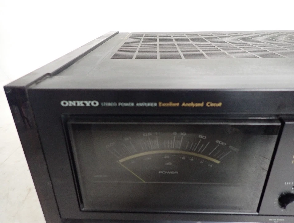 [US TaxIn] ONKYO Integra M-508 20Hz-100kHz Stereo Power Amplifier From Japan - Image 3 of 4