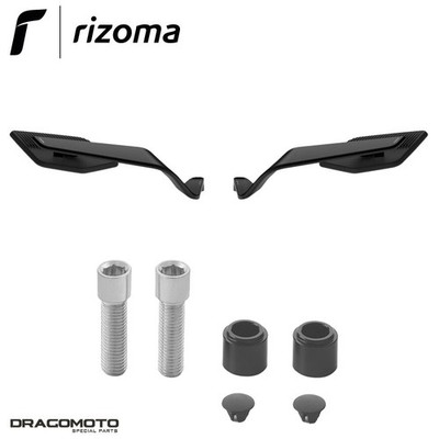 STEALTH MAX mirror Ducati Hypermotard 698 Mono 2024-2025 RIZOMA BSN140B BSN90...