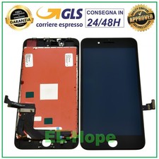 DISPLAY LCD RETINA PER APPLE IPHONE 8 PLUS TOUCH SCREEN FRAME NERO TIANMA