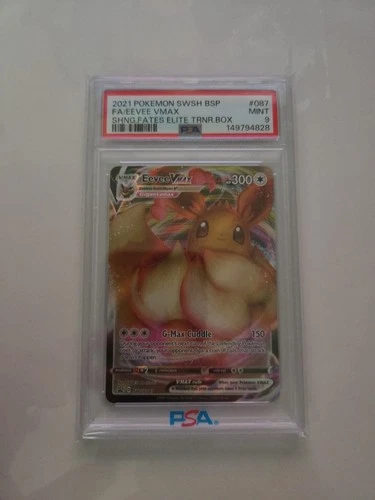 Pokemon Eevee VMAX Promo SWSH087 PSA 9