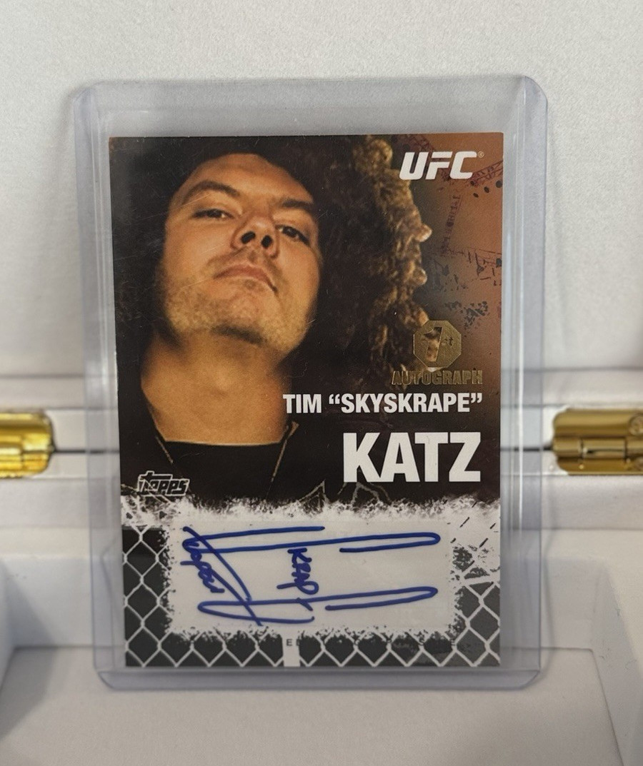 Tim Katz #FA-TK Ufc Cards 2010 Topps UFC Autographs trading card — raw and PSA graded price guide