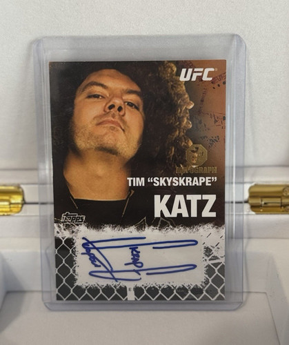 Tim Katz #FA-TK 2010 Topps UFC Autographs card