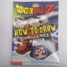 2003 Dragonball Z How To Draw Challenge Arena With All Stickers