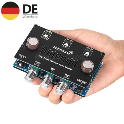 Bluetooth 5.0 Verstärker TPA3116 2.1 Kanal Subwoofer Mini Audio Stereo Amp