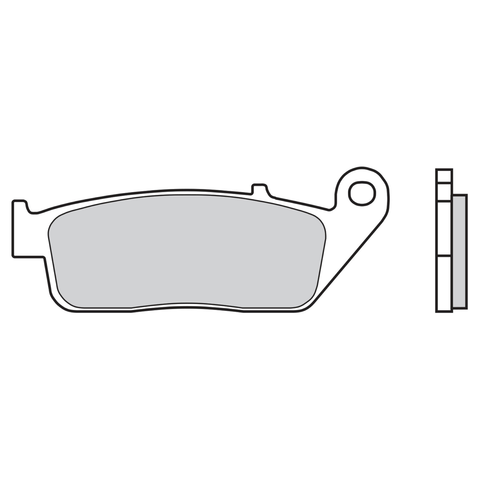 Brake Pads for TRIUMPH STREET SCRAMBLER 900 2017 Front OG Street Brembo