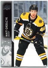 2021-22 Upper Deck #16 Matt Grzelcyk Boston Bruins