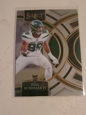 2023 Panini Select Will McDonald IV Rookie New York Jets #192