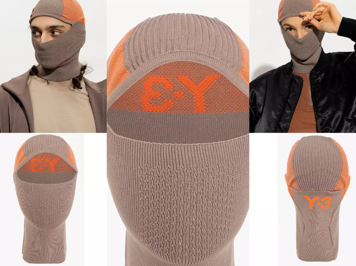 1 Pièce Chapeau Balaclava Pour Homme À La Mode Marron, Chaud Et