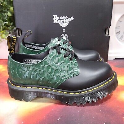 NEW* Dr Martens 1461 Bex X-Girl Platform Black/Green Shoes NEW* Dr Martens 1461 Bex X-Girl Platform Black/Green Shoes