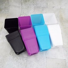 Fioriera quadrata multicolore vaso succulento in plastica vivaio fioriere giardino