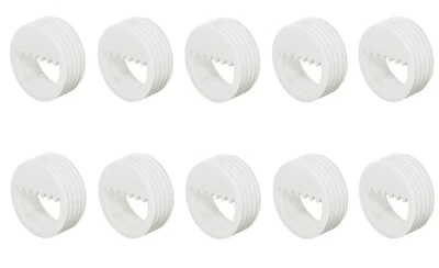 HÄFELE Suspension Fitting for use with Pan Head Screws with Half Circle Aperture x 10