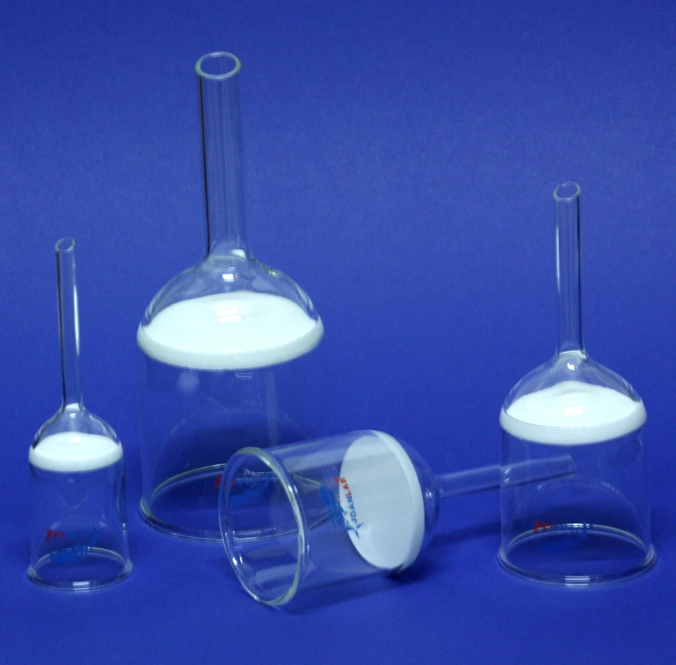 JOANLAB Labornutsche Buchner Trichter Glasfilter, Ø40mm, Ø60mm oder Ø80mm, G2/G3