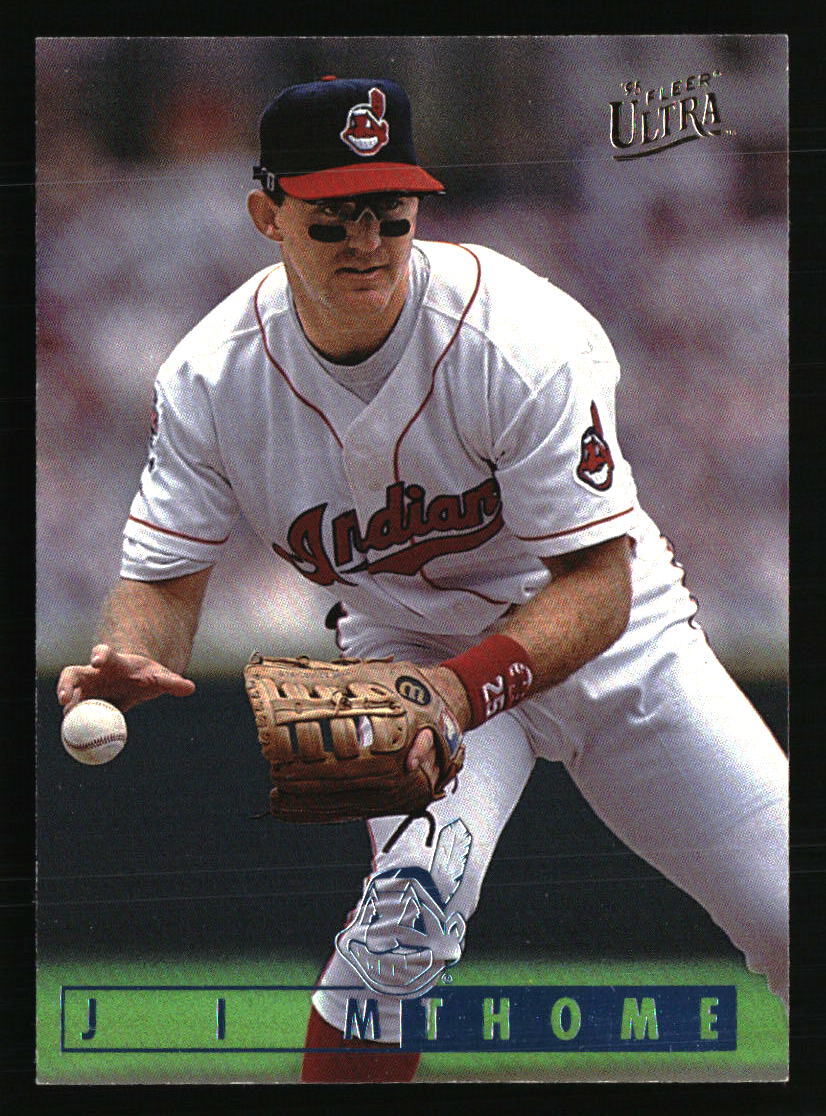 Jim Thome #42 Baseball Cards 1995 Ultra trading card — raw and PSA graded price guide
