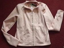 NWT VICTORIA'S SECRET "VICTORIA SPORT" ZIPPER JACKET MARL PINK L