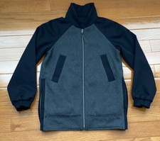 Lululemon Both Ways Bomber Reversible Jacket Heathered Black Gray Size 6