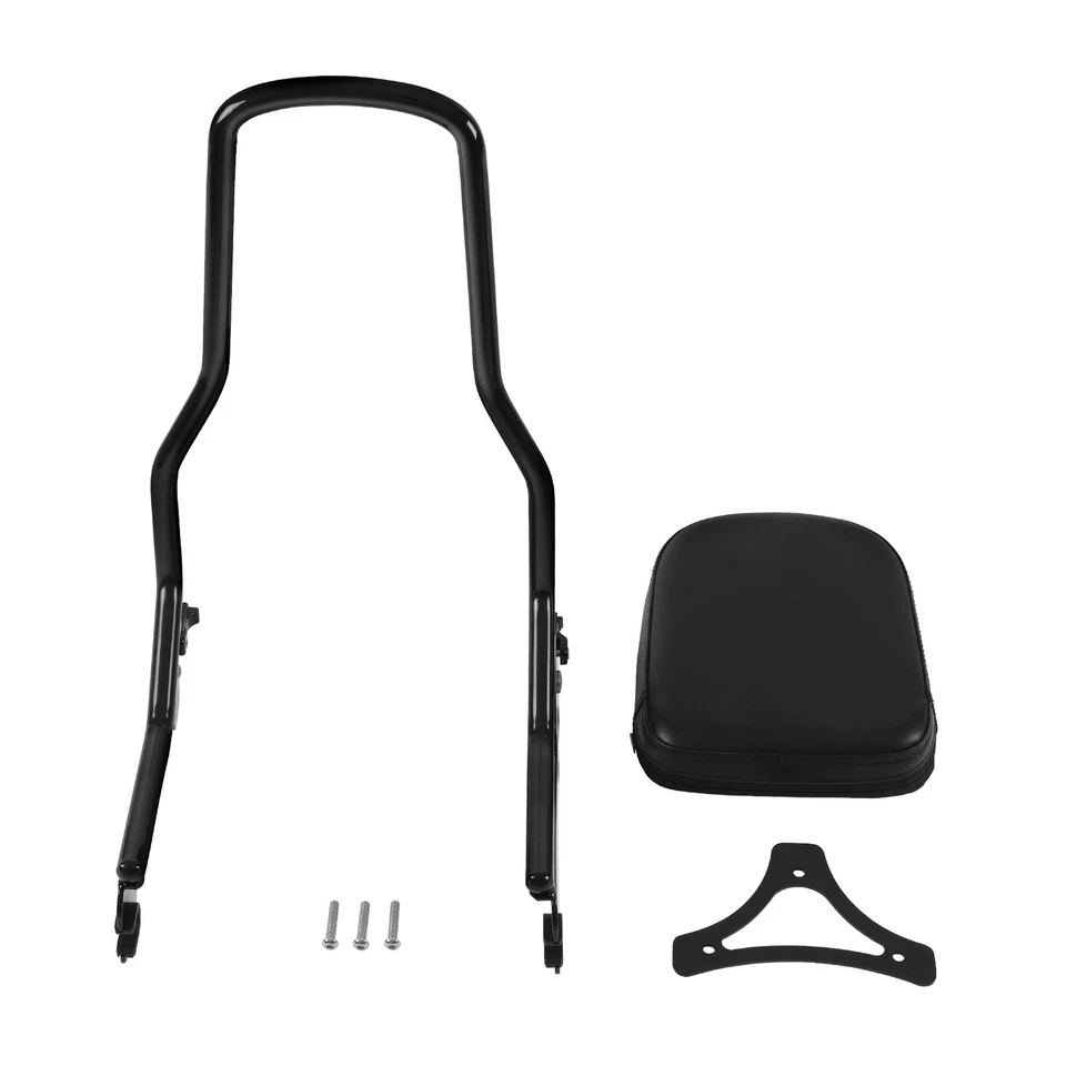 Kit de respaldo/acoplamiento de barra Sissy apto para Harley Softail Street Bob 2018-2025 Foto 2 de 4