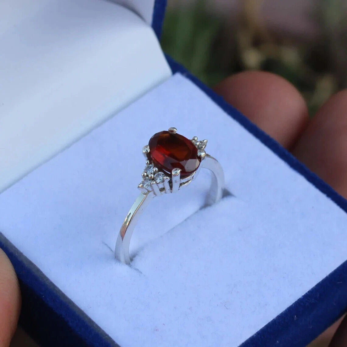 Hessonite garnet/yellow beryl double gold ring – Disa Allsopp Ltd