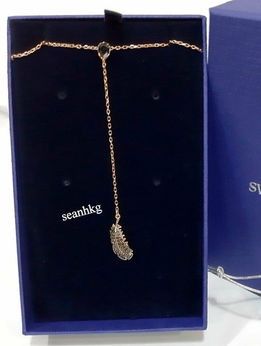 Swarovski Naughty Y Necklace, Black 
