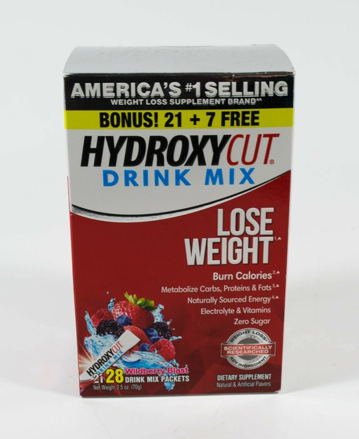 Hydroxycut Weight Loss Drink Mix, Wildberry Blast 21 Count for sale online eBay