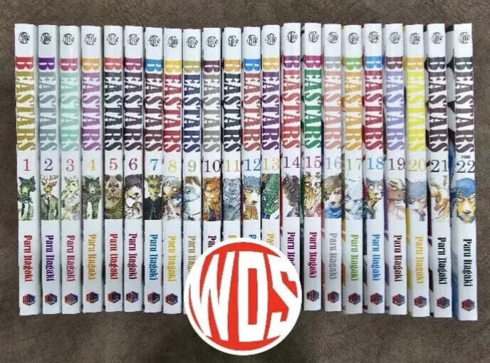 Beastars Manga Vol. 1-22 English Version Comic Books Paru Itagaki LOOSE/FULL SET
