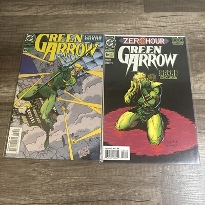 Green Arrow Volume 2 No 89 And 90 DC comics