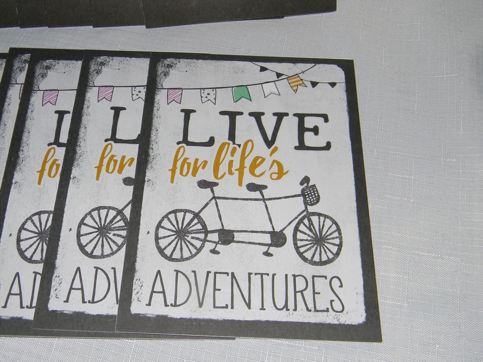 Thirty-One Black & White Inspirational Card Set Blank Inside 15 Cards 3 ...