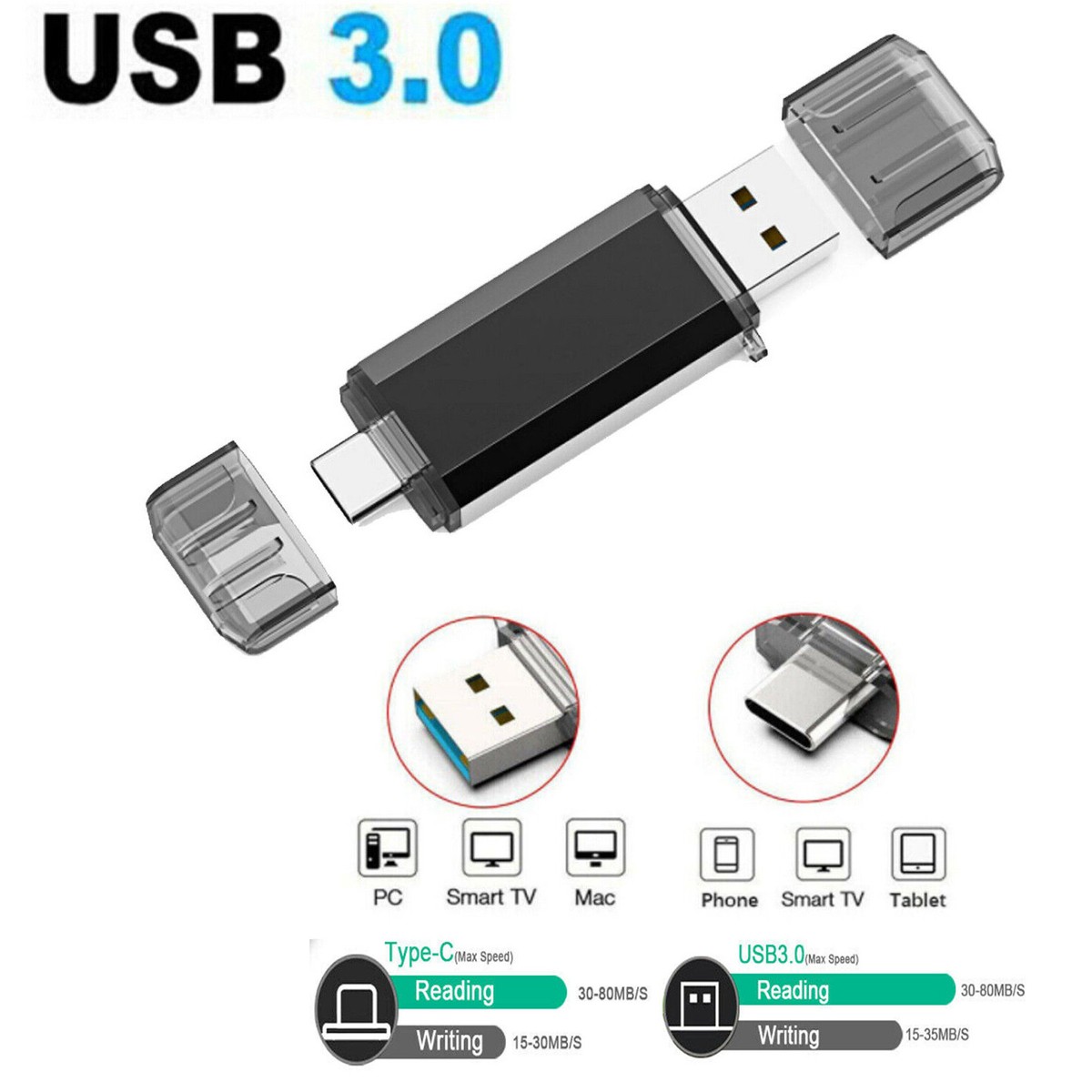 USB 3 TypeーC Amazon.com: CY Type-C USB-C to USB 3.0 Male & USB 2.0 Dual