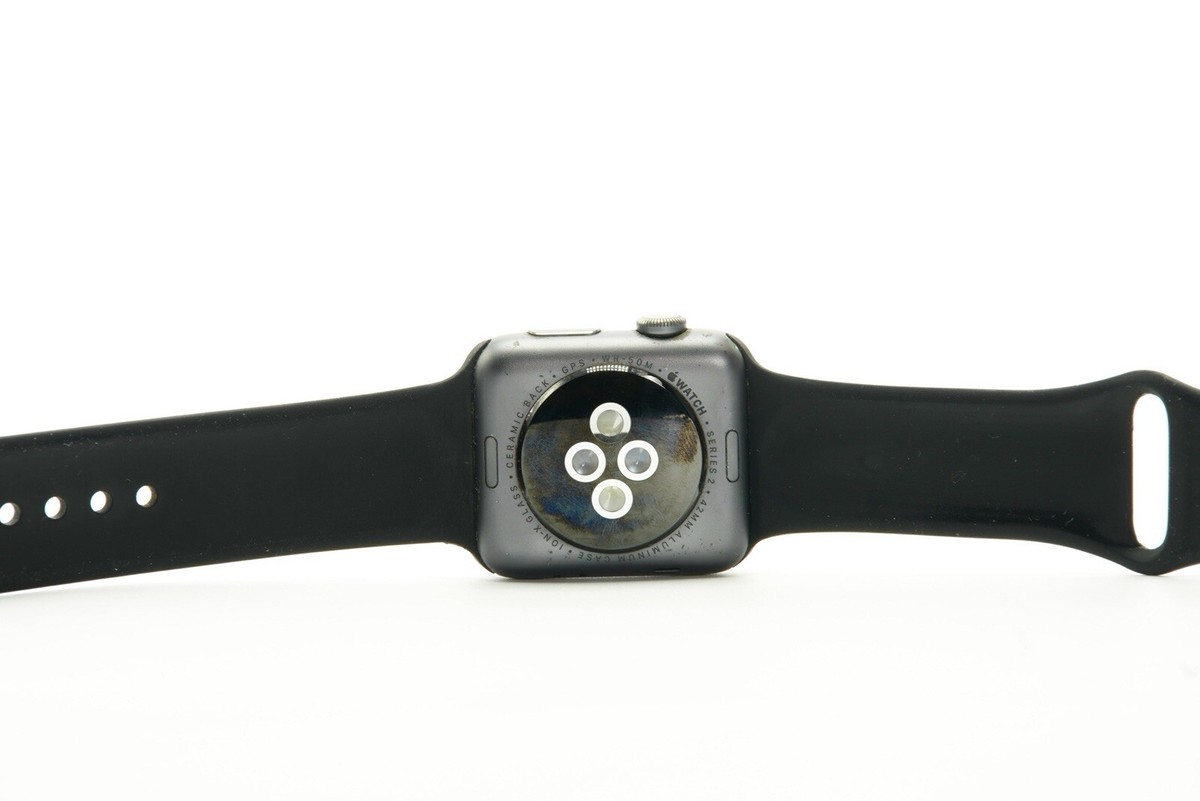 Apple Watch - Apple Watch Series2 42㎜ GPS スペースグレイ Amazon.com: Apple Watch 42mm Space Gray Aluminum Black Sport