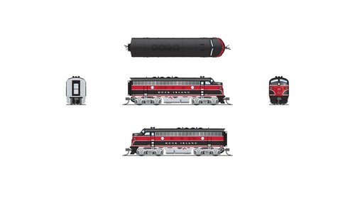 Broadway LTD CALIBRE N EMD F7A DC/DCC LISTO SIN SONIDO SIGILOSO CRIP #103 PN 9078 | Zustand: New