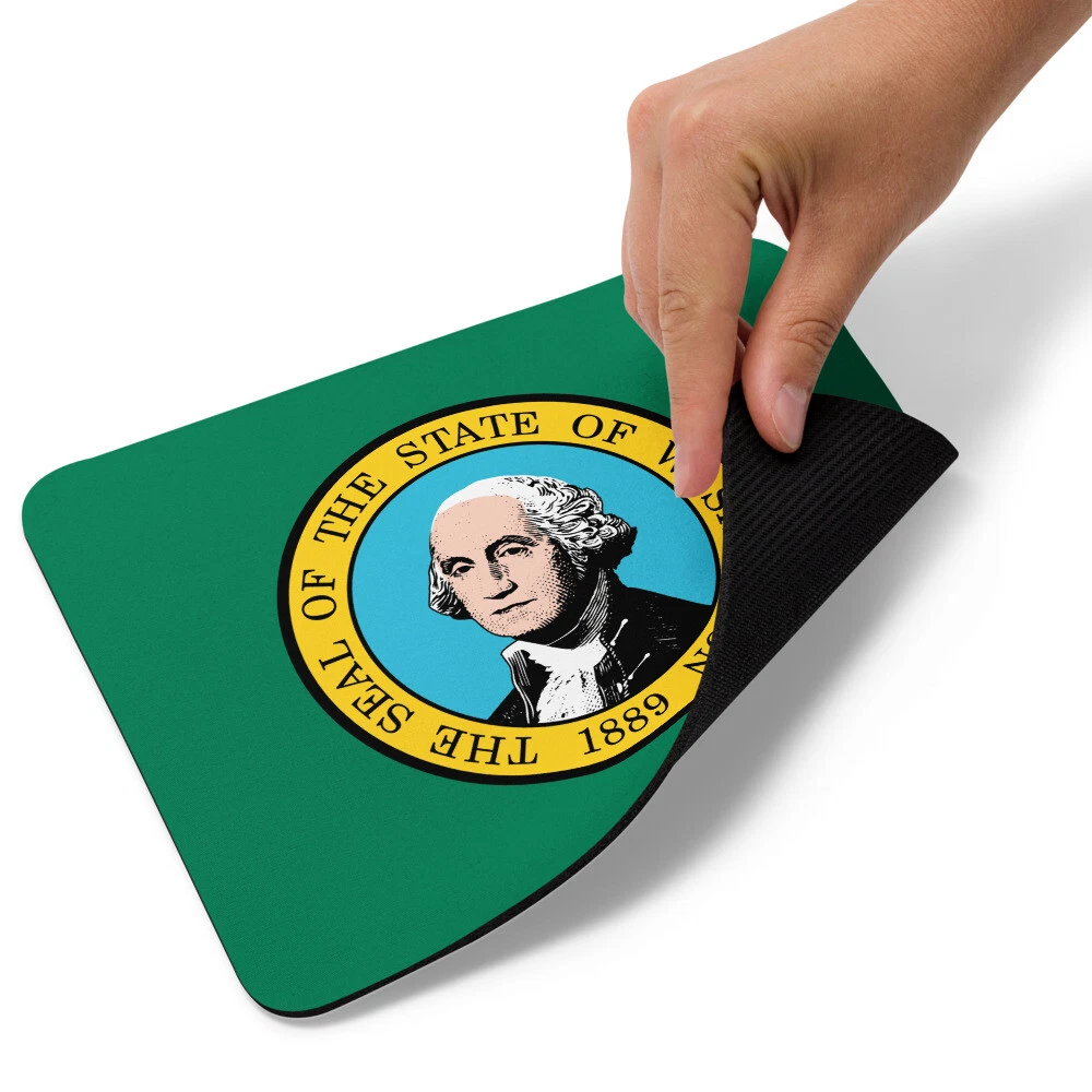 Tapis de souris drapeau fête Washington