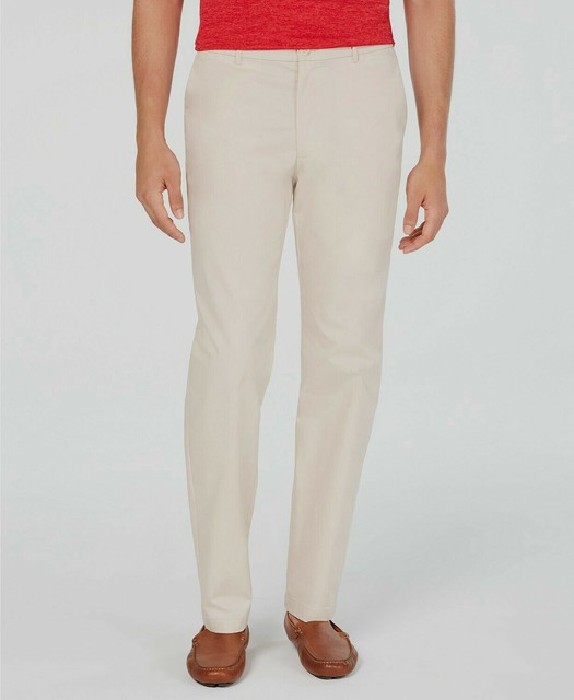 Alfani Mens Pants Classic Light Stone 