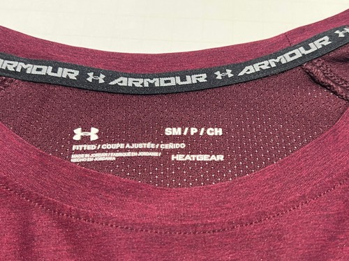 Under Armour Heat Gear Long Sleeve Athletic Shirt - Men’s Size S Tight Fit - Picture 8 of 8
